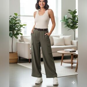 SPANNER Khaki Cargo Trousers